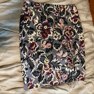 Ann Taylor Factory Floral Skirt